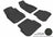 MAXpider Rubber Floor Mats for 2011 2010 2009 2008 2007 2006 Audi A6 [Covers Front & Rear Row, Black] L1AD00601509