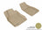 MAXpider Rubber Floor Mats for A6/S6 [Covers Front Row, Tan] L1AD00611502