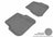 MAXpider Rubber Floor Mats for A6/S6 [Covers Rear (2nd) Row, Gray] L1AD00621501