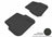 MAXpider Rubber Floor Mats for A6/S6 [Covers Rear (2nd) Row, Black] L1AD00621509