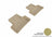 MAXpider Rubber Floor Mats for Q5/SQ5 [Covers Rear (2nd) Row, Tan] L1AD00921502