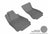 MAXpider Rubber Floor Mats for Audi [Covers Front Row, Gray] L1AD02211501