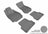 MAXpider Rubber Floor Mats for Audi [Covers Front & Rear Row, Gray] L1AD02301501