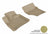 MAXpider Rubber Floor Mats for 2015 2014 2013 2012 2011 2010 2009 2008 2007 Audi Q7 [Covers Front Row, Tan] L1AD02611502