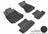 MAXpider Rubber Floor Mats for Audi [Covers Front & Rear Row, Black] L1AD02801509