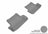 MAXpider Rubber Floor Mats for A5/S5 [Covers Rear (2nd) Row, Gray] L1AD02821501