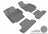MAXpider Rubber Floor Mats for Audi [Covers Front & Rear Row, Gray] L1AD02901501