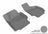 MAXpider Rubber Floor Mats for Audi [Covers Front Row, Gray] L1AD02911501