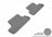 MAXpider Rubber Floor Mats for Audi [Covers Rear (2nd) Row, Gray] L1AD02921501