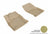 MAXpider Rubber Floor Mats for Audi [Covers Front Row, Tan] L1AD03311502