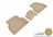 MAXpider Rubber Floor Mats for 2018 2017 2016 2015 Audi Q3 [Covers Rear (2nd) Row, Tan] L1AD03921502