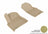 MAXpider Rubber Floor Mats for Audi [Covers Front Row, Tan] L1AD04011502