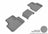 MAXpider Rubber Floor Mats for Audi [Covers Rear (2nd) Row, Gray] L1AD04021501