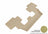 MAXpider Rubber Floor Mats for Q7/SQ7 [Covers Rear (3rd) Row, Tan] L1AD04131502