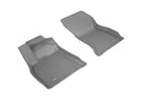 MAXpider Rubber Floor Mats for Q5/SQ5 [Covers Front Row, Gray] L1AD04711501