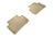 MAXpider Rubber Floor Mats for Q5/SQ5 [Covers Rear (2nd) Row, Tan] L1AD04721502