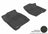MAXpider Rubber Floor Mats for 2009 2008 2007 2006 2005 Buick LaCrosse [Covers Front Row, Black] L1BC00211509