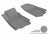 MAXpider Rubber Floor Mats for Encore/Trax [Covers Front Row, Gray] L1BC01611501