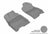 MAXpider Rubber Floor Mats for 2011 2010 2009 2008 2007 2006 Buick Lucerne [Covers Front Row, Gray] L1BC01711501