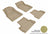 MAXpider Rubber Floor Mats for 2017 2016 2015 2014 2013 2012 Buick Verano [Covers Front & Rear Row, Tan] L1BC01801502