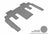 MAXpider Rubber Floor Mats for Buick/Chevrolet/GMC [Covers Rear (2nd) Row, Gray] L1BC02321501