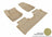 MAXpider Rubber Floor Mats for 2020 2019 2018 2017 2016 Buick Envision [Covers Front & Rear Row, Tan] L1BC02401502