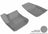 MAXpider Rubber Floor Mats for 2020 2019 2018 2017 2016 Buick Envision [Covers Front Row, Gray] L1BC02411501