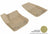 MAXpider Rubber Floor Mats for 2020 2019 2018 2017 2016 Buick Envision [Covers Front Row, Tan] L1BC02411502