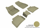 MAXpider Rubber Floor Mats for Regal Sportback/Regal TourX [Covers Front & Rear Row, Tan] L1BC03901502