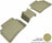 MAXpider Rubber Floor Mats for Regal Sportback/Regal TourX [Covers Rear (2nd) Row, Tan] L1BC03921502