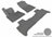 MAXpider Rubber Floor Mats for 2006 2005 2004 2003 2002 2001 2000 BMW X5 [Covers Front & Rear Row, Gray] L1BM00501501