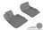MAXpider Rubber Floor Mats for BMW [Covers Front Row, Gray] L1BM00611501