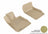 MAXpider Rubber Floor Mats for BMW [Covers Front Row, Tan] L1BM00611502