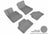 MAXpider Rubber Floor Mats for 2015 2014 2013 BMW X1 [Covers Front & Rear Row, Gray] L1BM01701501