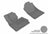 MAXpider Rubber Floor Mats for X3/X4 [Covers Front Row, Gray] L1BM03211501