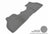 MAXpider Rubber Floor Mats for X3/X4 [Covers Rear (2nd) Row, Gray] L1BM03221501