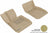 MAXpider Rubber Floor Mats for BMW [Covers Front Row, Tan] L1BM03711502