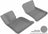 MAXpider Rubber Floor Mats for 2015 2014 2013 BMW X1 [Covers Front Row, Gray] L1BM04511501