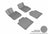 MAXpider Rubber Floor Mats for 330i GT xDrive/330i xDrive [Covers Front & Rear Row, Gray] L1BM04801501