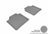 MAXpider Rubber Floor Mats for BMW [Covers Rear (2nd) Row, Gray] L1BM04821501