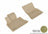 MAXpider Rubber Floor Mats for X5/X6 [Covers Front Row, Tan] L1BM05111502