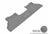 MAXpider Rubber Floor Mats for X5/X6 [Covers Rear (2nd) Row, Gray] L1BM05121501