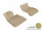 MAXpider Rubber Floor Mats for BMW [Covers Front Row, Tan] L1BM05211502