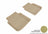 MAXpider Rubber Floor Mats for BMW [Covers Rear (2nd) Row, Tan] L1BM05221502