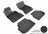 MAXpider Rubber Floor Mats for BMW [Covers Front & Rear Row, Black] L1BM05401509