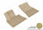 MAXpider Rubber Floor Mats for X5/X6 [Covers Front Row, Tan] L1BM05511502