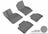 MAXpider Rubber Floor Mats for 428i Gran Coupe/435i Gran Coupe [Covers Front & Rear Row, Gray] L1BM06701501