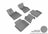 MAXpider Rubber Floor Mats for 740i/750i [Covers Front & Rear Row, Gray] L1BM07601501