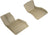 MAXpider Rubber Floor Mats for BMW [Covers Front Row, Tan] L1BM08411502