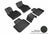 MAXpider Rubber Floor Mats for 2019 2018 BMW 640i xDrive Gran Turismo [Covers Front & Rear Row, Black] L1BM09101509